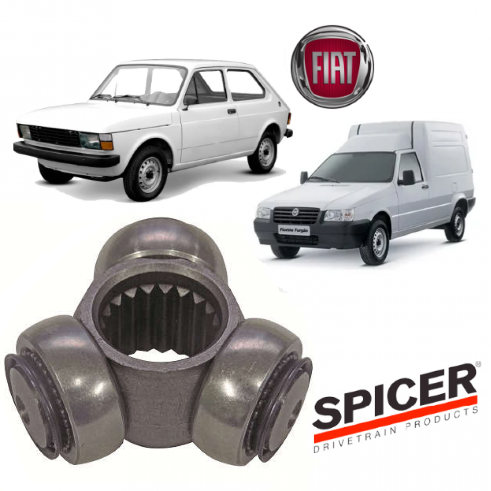 Trizeta Elo 28mm Spicer - Fiat 147 76/84 Fiorino 80/84